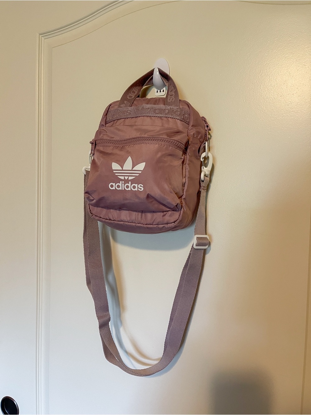 Like New Adidas Micro 2.0 Backpack-Muave